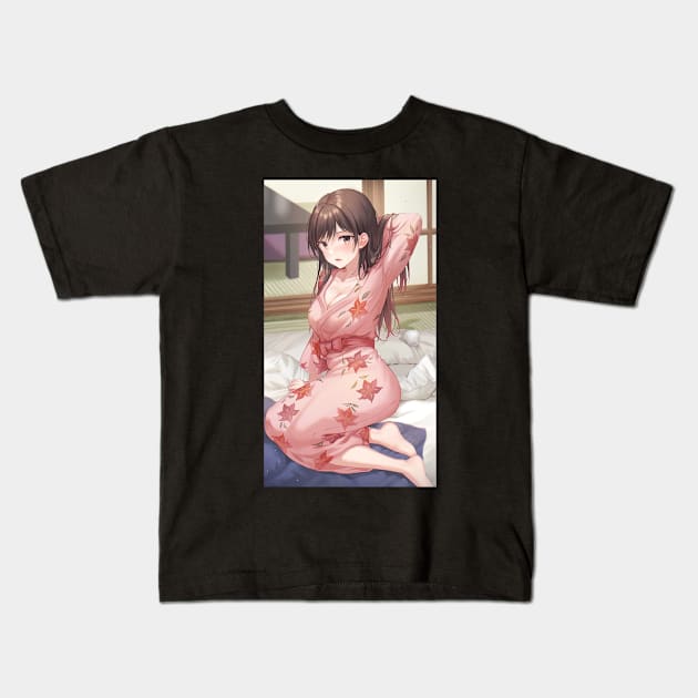 Kanojo, Okarishimasu Kids T-Shirt by eldridgejacqueline